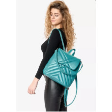 Женский рюкзак Sambag Loft бирюзовый 30 х 26 х 14 см (22011036)