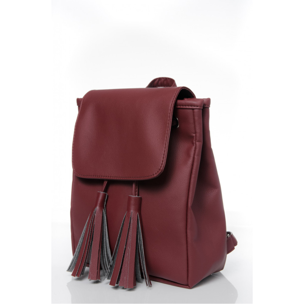 Жіночий рюкзак Sambag Loft SZNe бордо 22100005e