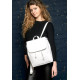 Жіночий рюкзак Sambag Loft MZN білий 30 х 25 х 12 см (22200008)