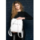 Жіночий рюкзак Sambag Loft MZN білий 30 х 25 х 12 см (22200008)