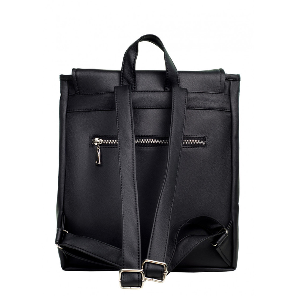Жіночий рюкзак Sambag Loft MZS чорний 30 х 25 х 12 см (22203001)