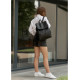 Жіночий рюкзак Sambag Loft LZN чорний 38 х 28 х 18 см (22400001)