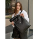 Жіночий рюкзак Sambag Loft LZN чорний 38 х 28 х 18 см (22400001)