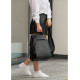 Жіночий рюкзак Sambag Loft LZN чорний 38 х 28 х 18 см (22400001)