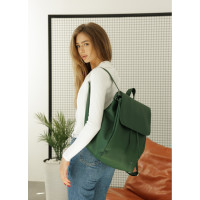 Женский рюкзак Sambag Loft LZN зеленый 38 х 28 х 18 см (22400007)