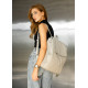 Жіночий рюкзак Sambag Loft LN сірий 38 х 28 х 18 см (22400030)