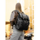 Жіночий рюкзак ролл Sambag Loft Zard чорний 46 х 28 х 13 см (22618001)