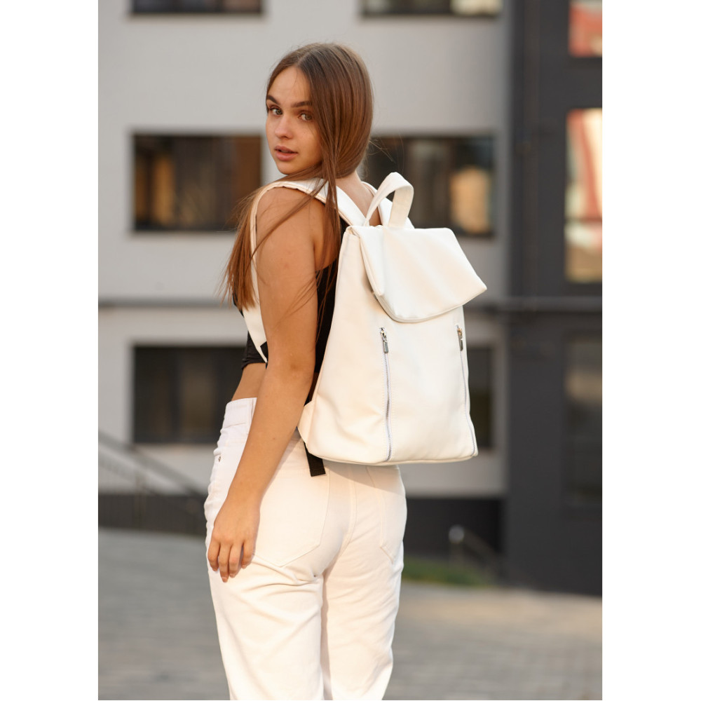 Жіночий рюкзак Sambag RENE LZS білий 27109008