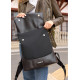 Жіночий рюкзак Sambag Rene Option чорний 37 х 31 х 14 см (27200301)