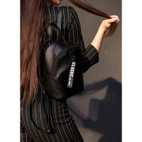 Жіночий прогулянковий рюкзак Sambag Mane MQT чорний 24 х 19 х 10 см (18228001e)