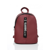 Жіночий прогулянковий рюкзак Sambag Mane MQT бордо 18228005e