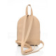 Женский рюкзак небольшой Sambag Mane City бежевый 24 х 19 х 10 см (18228026e)