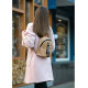 Женский рюкзак небольшой Sambag Mane City бежевый 24 х 19 х 10 см (18228026e)