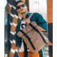 Чоловічий рюкзак Sambag RollTop Milton коричневий тканевий 41 х 30 х 16 см (24211069m)