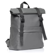 Жіночий рюкзак Sambag RollTop Milton графітовий 41 x 30 x 16 см (24211009)