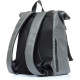 Жіночий рюкзак Sambag RollTop Milton графітовий 41 x 30 x 16 см (24211009)