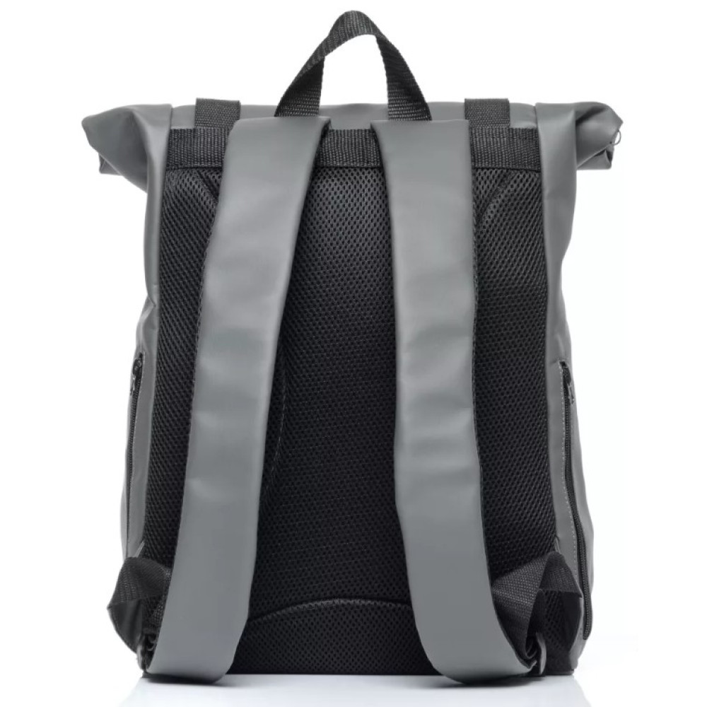 Жіночий рюкзак Sambag RollTop Milton графітовий 41 x 30 x 16 см (24211009)