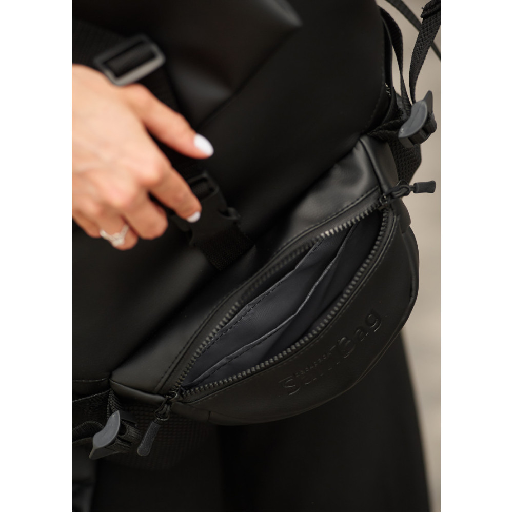 Женский рюкзак Sambag RENEDOUBLE черный 37 х 31 х 14 см (27151001r)