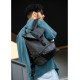 Чоловічий рюкзак Sambag RENEDOUBLE чорний 37 х 31 х 14 см (27151001rm)