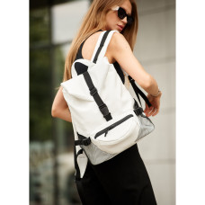 Женский рюкзак Sambag RENEDOUBLE белый 37 х 31 х 14 см (27151008r)