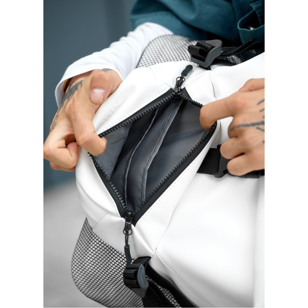 Чоловічий рюкзак Sambag RENEDOUBLE білий 37 х 31 х 14 см (27151008rm)