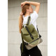 Женский рюкзак Sambag RENEDOUBLE хаки 37 x 31 x 14 см (27151119r)
