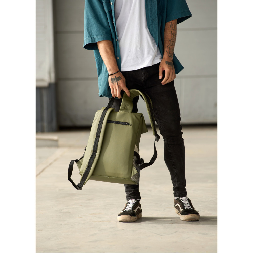 Чоловічий рюкзак Sambag RENEDOUBLE хакі 37 х 31 х 14 см (27151119rm)