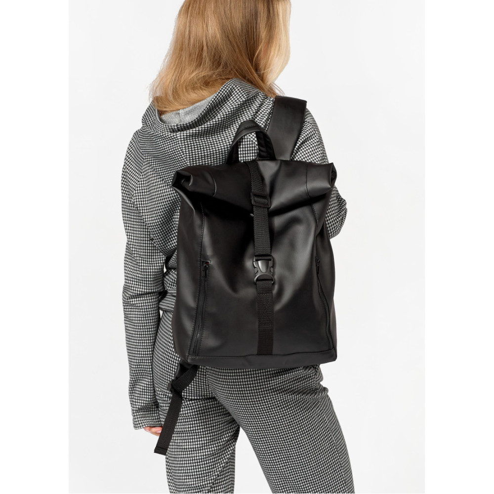 Рюкзак Sambag унісекс RollTop LZT чорний 43 х 31 х 14 см (24208001)