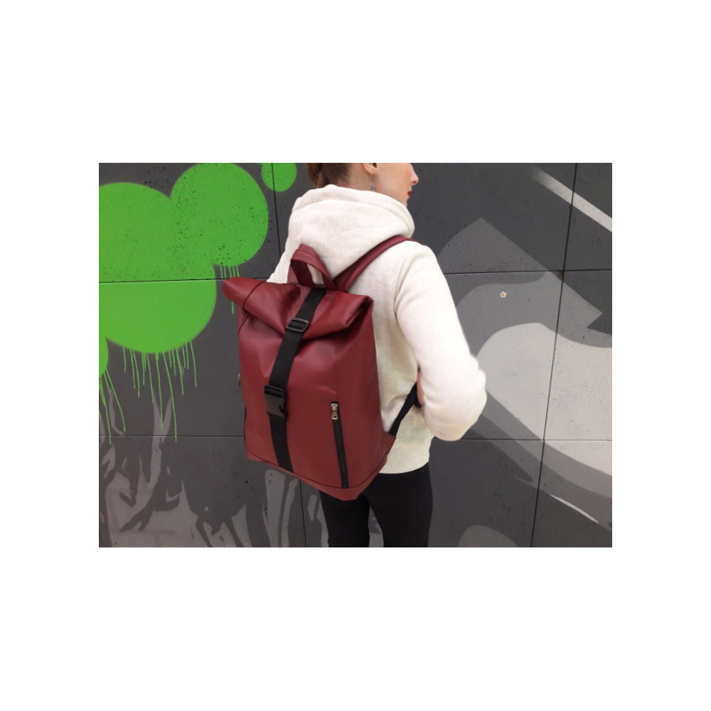 Рюкзак Sambag унісекс RollTop LZT бордо 43 х 31 х 14 см (24208005)