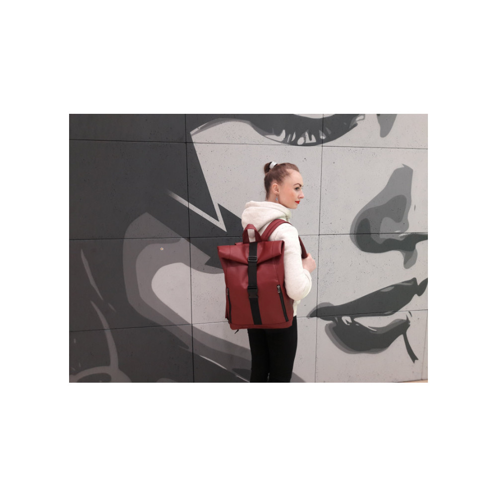 Рюкзак Sambag унісекс RollTop LZT бордо 43 х 31 х 14 см (24208005)
