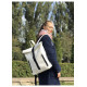 Рюкзак Sambag унісекс RollTop LZT білий 43 х 31 х 14 см (24208008)