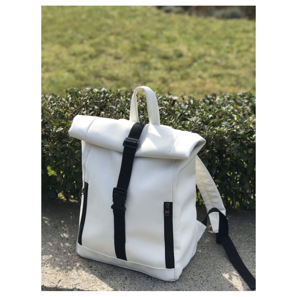 Рюкзак Sambag унісекс RollTop LZT білий 43 х 31 х 14 см (24208008)