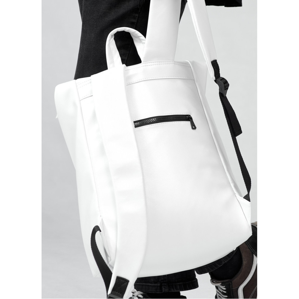 Чоловічий рюкзак Sambag RollTop One білий 41 х 30 х 16 см (24208008m)