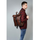 Чоловічий рюкзак Sambag Roll коричневий 24208020m