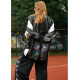 Женский рюкзак Sambag ROLLTOP ONE ABSTRACT черный 41 x 30 x 16 см (24208710)