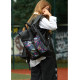 Женский рюкзак Sambag ROLLTOP ONE ABSTRACT черный 41 x 30 x 16 см (24208710)