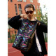 Чоловічий рюкзак Sambag ROLLTOP LZT ABSTRACT чорний 41 х 30 х 16 см (24208710m)