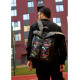Чоловічий рюкзак Sambag ROLLTOP LZT ABSTRACT чорний 41 х 30 х 16 см (24208710m)