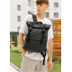 Чоловічий рюкзак Sambag RollTop LSHm чорний 43 х 31 х 14 см (24211001m)
