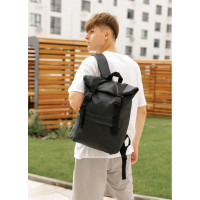 Мужской рюкзак Sambag RollTop LSHm черный 43 х 31 х 14 см (24211001m)
