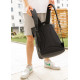 Чоловічий рюкзак Sambag RollTop LSHm чорний 43 х 31 х 14 см (24211001m)
