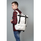 Чоловік рюкзак Sambag унісекс RollTop LSHm білий 43 х 31 х 14 см (24211008m)