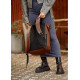 Жіночий рюкзак Sambag RollTop Milton шоколадний 41 х 30 х 16 см (24211020)