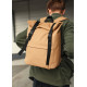 Чоловічий рюкзак Sambag RollTop MILTON бежевий 24211026m