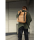 Чоловічий рюкзак Sambag RollTop MILTON бежевий 24211026m