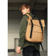 Чоловічий рюкзак Sambag RollTop MILTON бежевий 24211026m