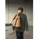 Чоловічий рюкзак Sambag RollTop MILTON бежевий 24211026m