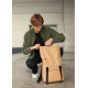 Чоловічий рюкзак Sambag RollTop MILTON бежевий 24211026m