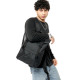 Чоловічий рюкзак Sambag RollTop Milton чорний тканевий 41 х 30 х 16 см (24211065m)