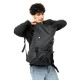 Чоловічий рюкзак Sambag RollTop Milton чорний тканевий 41 х 30 х 16 см (24211065m)